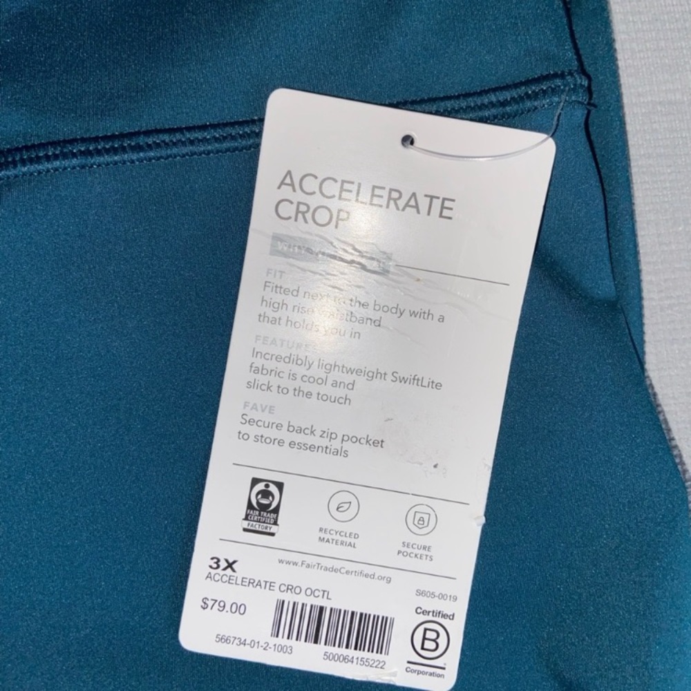 NWT🔥Athleta Crop 3X! Super Soft And Comfy! - Picture 7 of 8